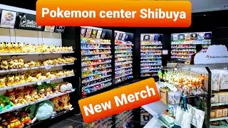 Pokemon Center Tokyo Shibuya Tour October 2022 New Merch [4K]