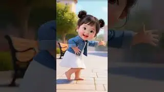 The Cutest Dance You&rsquo;ll See Today! 💃✨ #Shorts #CuteDance #AnimatedArt