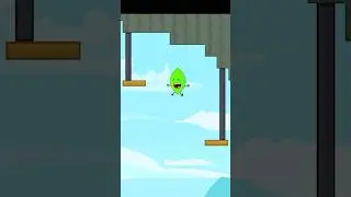 Leafy doesn't know how to jump  #bfdi #shorts