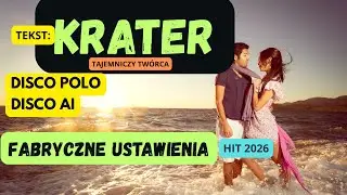 KRATER – Fabryczne ustawienia (Official Video) | Disco AI 2026 | HIT