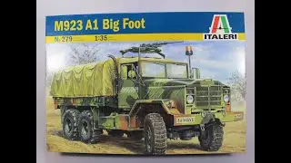 ITALERI (279) 1/35 M923A1 Big Foot-KIT REVIEW 도색완성