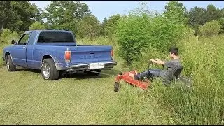 Zero Turn Stuck Truck Rescue