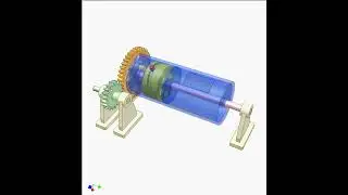 2209   Converting rotation to rotary and linear reciprocating motion 3a