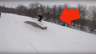 POWDER PARK DAY WITH THE HOMIES! (Wachusett Mountain Terrain Parks)