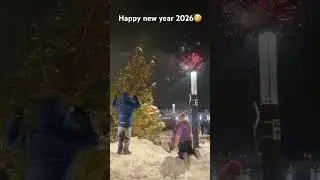 New Year Magic in the Snow ✨01/01/26 #NewYearJoy #KegembiraanTahunBaru #새해축제 #新年快乐 #SnowFun #russia