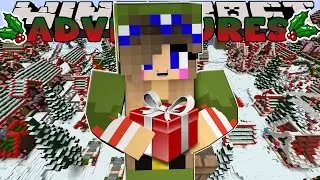 Minecraft-Little Carly Adventures-SANTAS HELPERS IN THE NORTH POLE w/Little Kelly.