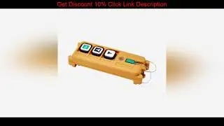 Review Portable and Pocket type Telecontrol 1 transmitter 1 receiver  2 keys double speed Telecrane