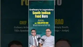 Chef Chalapathi Rao&rsquo;s Rise to Culinary Greatness #shorts #cheflife #success #story #southindianfood