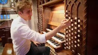 Paul Fey explores the Pipe Organ at Christ Lutheran in Baltimore - Full Organ Tour with Paul Fey
