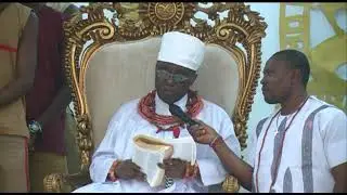 His Royal Majesty, Oba Of Benin Host 2020 Children's New Party At His Palace In Benin
