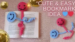 &ldquo;Day 9 | Crochet Smiley Bookmarks 😊 | Easy & Cute DIY Idea&rdquo;