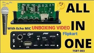 TSbt 003 Stereo Amplifier With Mic Unboxing & Review l Full Details & Video Ts bt 003