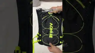 Come take an immersive look at the AonijieC9107 running pack! #runningvest #hydrationpack #Aonijie