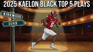 Kaelon Black Indiana Football Top 5 Plays - 2025
