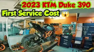 KTM Duke 390 Ki First Service Cost 👀लेने से पहले जान लो😳 India Motovlogs