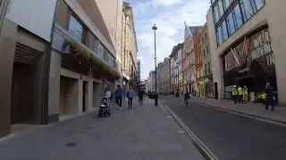 Hyperlapse of Long Acre, London
