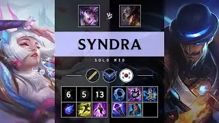 Syndra Mid vs Twisted Fate - KR Diamond Patch 25.20