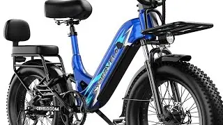 1500W PEAK POWER! 🚀 Fast Step-Thru E-Bike Review (30+ MPH) 🔥