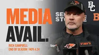 Head Coach & Co-GM Rick Campbell | End of Season Media Availability | Nov.4.24