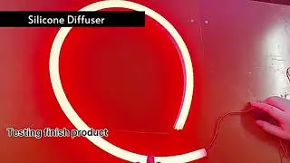 Silicone LED Neon Flex Diffuser for LED Strip