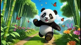 Panda Bear, Panda Bear, Spin Around! | Fun Movement Song for Kids | Active Panda Play