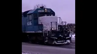 NREX 6309 on ICE  616 ethanol train. leased power. G35.