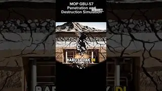 GBU-57 MOP Bom penghancur Bungker Nuklir Iran buatan Amerika