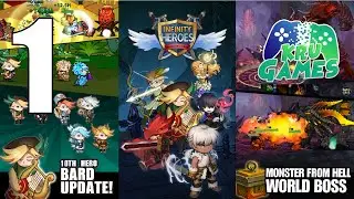 Infinity Heroes : Idle RPG Gameplay Walkthrough #1 (Android, IOS)