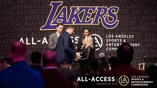 LA Lakers Surprise Slava Medvedenko Ring Ceremony | Los Angeles Sports & Entertainment Commission