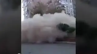 Live videos of earthquake in Izmir Turkey