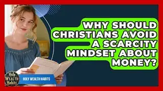Why Should Christians Avoid A Scarcity Mindset About Money? - Holy Wealth Habits