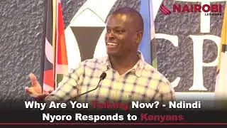 None of the illegal debts were taken when I was Budget Committee Chair - Ndindi Nyoro.