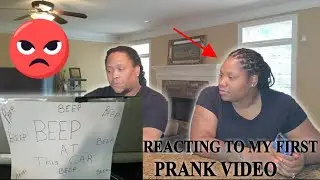 REACTING TO MY FIRST PRANK ON JASS !!