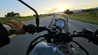 Chill POV Motorcycle Ride &mdash; Royal Enfield Himalayan 450 on Altas Cumbres (Argentina)