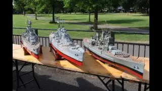 RC Battleships.  HMS Hood, HMS Vanguard,  HMS Howe
