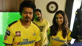 The GOAT Movie Shooting Spot Video | Thalapathy Vijay | Venget Prabhu | Yuvan | Meenakshi |