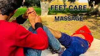ASMR ANTI-DEPRESSION FEET MASSAGE  's BEST TECHNIQUE SKILLS MAKE YOU FEEL RELAXED