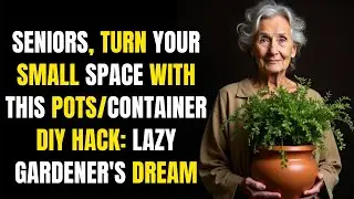 Seniors, Turn Your Small Space With This Pots/Container DIY Hack: Lazy Gardener's Dream