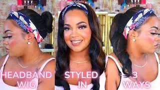 Body Wave Headband Wig | Styled in 3 Ways😍