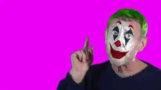 [Joker Michael Rosen magenta screen] Tidy Your Room