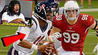 MADDEN 22 GOT ME RUNNING FOR MY LIFE! JJ WATT vs HIS OLD TEAM! FRANCHISE Career Mode #2