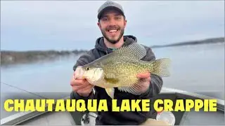 Crappie Fishing Chautauqua Lake! (Some Bonus Jumbo Perch)