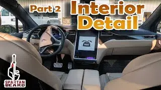 Super Cleaning Tesla Model X 