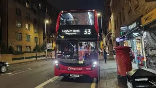 FRV | Stagecoach London Route 53 - Plumstead Station to Lambeth North Lower Marsh | 12381 (YX16 OGV)