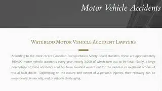 Best Personal Injury Lawyers in Waterloo ON - BLW Injury Law