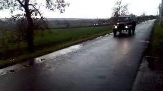 gaz-69 test drive, brakes test