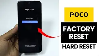 How to Factory Reset In Any Poco Phone | Hard Reset