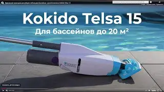 Обзор: Ручной пылесос Kokido Telsa 15