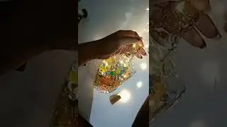 fairy lights home decor \beautiful and simple bottle art\🧚\ fairy lights ✨
