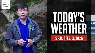 Today's Weather, 5 P.M. | Feb. 3, 2026